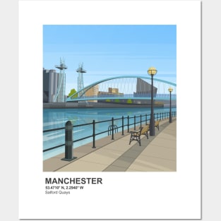 Manchester, Salford Quays Posters and Art